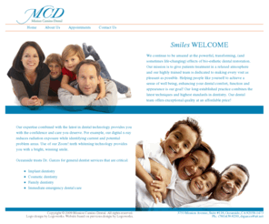 missioncaminodental.com: MCD - Mission Camino Dental: dentist in Oceanside - Homepage
Mission Camino Dental, long-established dental practice in Oceanside, CA, combining the latest techniques and highest standards in dentistry. Our team offers exceptional quality at an affordable price.