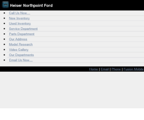 northpointford.mobi: Heiser Northpoint Ford | Ford Dealer | Milwaukee | Mobile Website
Visit the Official Site of Heiser Northpoint Ford, Selling Ford in Milwaukee, WI and Serving Milwaukee. 7800 North 76th Street, Milwaukee, WI 53223.