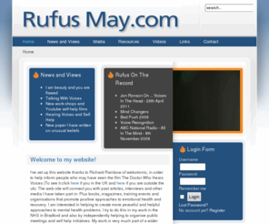 rufusmay.com: Rufus May - Home
RufusMay.com - the official website of Rufus May