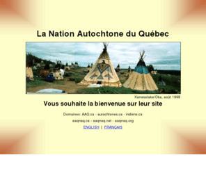 autochtones.ca: La Nation Autochtone du Québec
