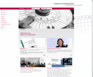 hellert.de: Moderne Arbeitszeiten - Prof. Dr. Ulrike Hellert - Startseite
Startseite