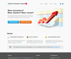 internetmarketingfriesland.nl: Internet Marketing Friesland
Internet Marketing Friesland - Internet Marketing Specialist van Friesland.