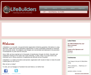 lifebuildersnigeria.org: Welcome | Lifebuilders Nigeria
