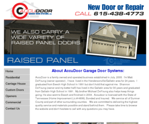 accudoor.net: Local Garage Door Company you can Trust!
Meta description goes here. Very good.