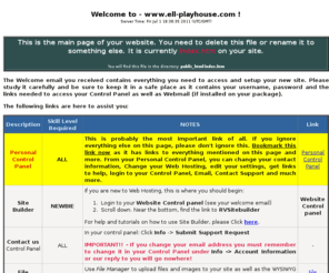 ell-playhouse.com: The EFL Playhouse: Resources for ESL/EFL Teachers of Young Learners
The EFL Playhouse offers a world of ESL and EFL resources for teachers of young English Language Learners (ELLs). Includes games, songs, fingerplays, action rhymes, chants, teaching tips, tongue twisters, crafts, printable materials, and more!