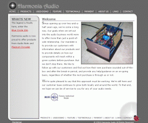 harmonia-audio.com: Harmonia Audio - Home
