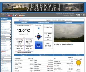 regnskvett.com: Regnskvett verstasjon. - Home
Personal weather station.