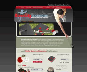 rivercitywashers.com: River City Washers Evo2Pro weatherproof washers game - washer toss horseshoes game
Evo2Pro game of washers set is a perfect washers game board for Washer pitching competitions.