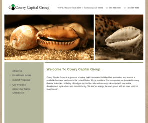 cowrycapitalgroup.com: COWRY CAPITAL GROUP
