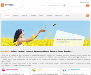 e-learning-symetrix.fr: Formation e-learning sur mesure
e-learning formation et conseils - Production de modules e-learning et e-formation