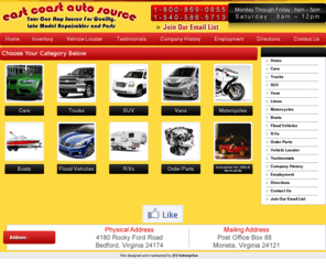 Ecoastauto.com: East Coast Auto Source Quality Repairable ...