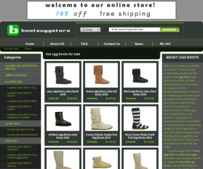 bootsuggstore.com: Ugg boots sale, Cheap Uggs boots, Ugg sale 30%-70% off!
On our outlet Ugg boots store, Ugg boots sale with 30%-70% off. We offer cheap Uggs at wholesale price. Genuine Australian UGG boots Clearance, 100% Quality gurantee!