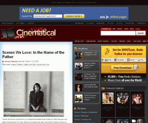 cinematical.com: Cinematical
Online movie blog, reviews, interviews, and opinions on current films.