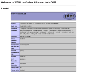 codersalliance.com: WEB1 @ Coders Alliance - dot - COM
