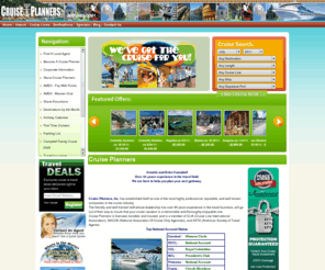 cruisediscoveries.com: Cruise Planners - Cruise Planners Home Office
Cruise Planners Home Office - Whether you are a first time cruiser or have sailed the seven seas, Cruise Planners strives to exceed your expectations! Cruise Planners specializes in helping you decide what cruise best fits your personal needs. Ready to Go? Start planning your dream vacation today!