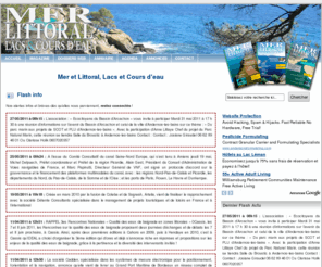 meretlittoral.com: Mer et littoral, lacs et cours d'eau
Magazine de l'environnement et de l'aménagement littoral, maritime, lacustre et fluvial, des zones humides etc...