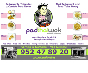 padthai.es: PadThaiWok, comida tailandesa en Fuengirola, Malaga...Padthai, noodles, master y  misternoodles, arroz frito,...pad thai wok
PadThaiWok comida tailandesa noodles y misternoodles en Fuengirola, Malaga 