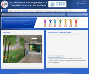 repartopediatria.com: UOC di Pediatria e Patologia Neonatale
UOC di Pediatria e Patologia Neonatale Ospedale Fracastoro San Bonifacio