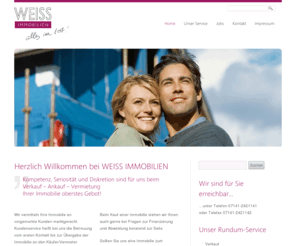 weissimmo.info: WEISS IMMOBILIEN
Immobilien im Kreis Ludwigsburg · Verkauf - Ankauf - Vermietung