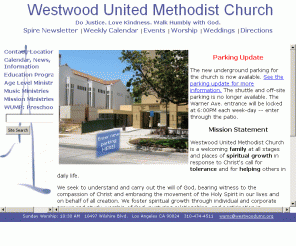 westwoodumc.org: Westwood United Methodist Church - Sunday School,
Pre-school, Sunday Worship, Ministries, Sermon Archive, Weddings
