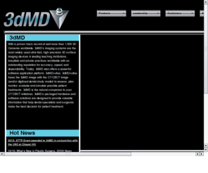 3dmd.biz: High Precision 3dMD Imaging Systems
3dMD provides ultra-fast 3D scanners to support clinical practice and high volume biometric facial recognition initiatives worldwide.