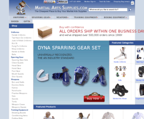 blackbeltsupply.com: Martial Arts Supplies at the cheapest prices on the planet
Martialartssupplies.com is an online leader in martial arts supply and gear. Uniforms and gear for Karate, Judo, Aikido, Tae Kwon Do, Kung fu and others can be found here.