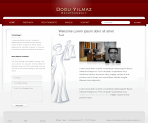 eyedee.org: Rechtsanwalt aus Berlin - Dogu Yilmaz - Welcome Lorem ipsum dolor sit amet
