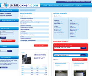 lichtbakken.com: De site voor nieuwe en gebruikte lichtbakken
De site voor nieuwe en gebruikte lichtbakken