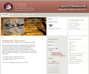 lupus-professional.de: www.Lupus-Professional.de - Teflon Waffenpflege und Pflegezubehör
lupus, professional, wolfgang, laws, lupus-pro, pro, waffenpflege, waffen, oele, fette, pflegeset, pflege, willich, putzset, set, stöcke, bronze, brünier, creme, öl, teflon, du, pont, du pont, wolf, reise, set, spirale, etui, kurzwaffe, kaliber, reinigung