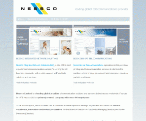 nessco.co.uk: Telecommunications systems.
Telecommunications systems