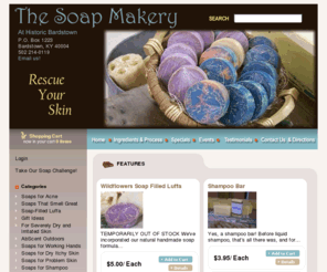 rescueyourskin.com: Natural Handmade Soap From The Soap Makery
Natural Handmade Soap, Lotions, Lipbalms, Skin Care and Unique Gifts.