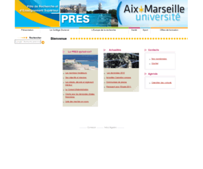 aixmarseille-universite.fr: Pôles de Recherche et d'Enseignement Supérieur
Les pôles de recherche et denseignement supérieur (PRES), introduits par le pacte pour la recherche, sont un outil de mutualisation dactivités et de moyens détablissements et organismes de recherche ou denseignement supérieur et de recherche, publics ou privés, relativement proches géographiquement, visant, dans une logique de site, à renforcer lefficacité, la visibilité et lattractivité du système denseignement supérieur et de recherche français.