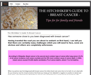 breastcancercarer.com: Breast Cancer Carer Guide | breast cancer patient carer | Breast Cancer Care | Caring For Breast Cancer
For those that are carers of someone with breast cancer.