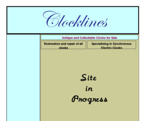 clocklines.com: Clocklines - restoration and repair of all clocks - specialing in electric synchronous clocks
Restoration and repair of all clocks specialising in electric synchronous clocks - Smiths Ferranti Temco