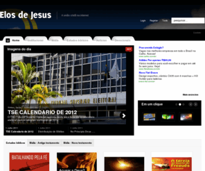 elosdejesus.com.br: Elos de Jesus - Site Envagélico
A união Cristã na internet, rede de sites evangélicos,Dicionário Bíblico, artigos, Notícias, Estudos Bíblicos, Biblia Online