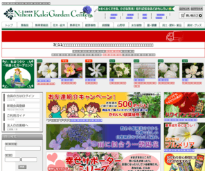 nihonkaki.com: 日本花卉ガーデンセンター本店：日本最大級のガーデニングサイト！
日本花卉ガーデンセンター本店：果樹苗・花木苗・ガーデニング・園芸用品の日本最大級通販サイト。珍しい植物や最新品種の情報も満載。トロピカルフルーツやハワイアンフラワーも充実の品揃え。ベランダやキッチンガーデニングに役立つ情報・植物も豊富。