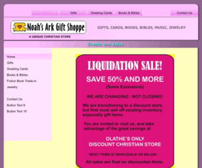 noahsarkgiftshoppe.com: Noah's Ark Gift Shoppe-Home
Events and Sales