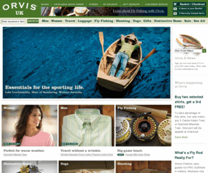 orvis.co.uk: Orvis UK Official Store: Quality Men's Clothing, Women's Clothing, Fly Fishing Gear, Dog Beds, Luggage, Travel, Shooting, and Gifts; Since 1856.
OrvisÂ® UK Official Site: Fly fishing gear and tackle, Men's Apparel, Women's Clothing, Gifts, Dog Beds, Dog Toys, Fly Rods, Fly Reels, Trousers, Shirts, Blouses, Skirts, and More