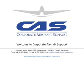 corporate-aircraft-support.com: Welcome to Corporate Aircraft Support
