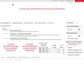 nonstopbank.hu: UniCredit Bank Hungary Zrt.
Az UniCredit Bank Hungary Zrt. a Közép- és Kelet-Európában legkiterjedtebb, több mint 4000 fiókból álló bankhálózattal rendelkező UniCredit Group magyarországi tagja.