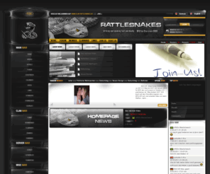 clan-rattlesnakes.de: Home of the RattleSnakes - News
DZCP Templates : Free DZCP - webSPELL Clan Templates by Gamer Templates