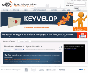 risc-group-lyon.com: Risc Group Lyon  - Sauvegarde informatique et coffre fort numérique
Nos services de sécurité apportent des réponses concrètes pour protéger votre entreprise des attaques et menaces informatiques.
