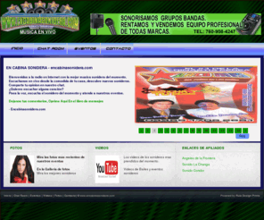 encabinasonidera.com: En Cabina Sonidera, Radio sonidera, Radio Encabinasonidera.com
en cabina, Latin Internet Radio station, En cabina sonidera, musica sonidera. Sonideros, sonido, sonidero musica en vivo.