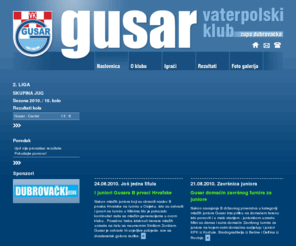 gusar.hr: Vaterpolski klub Gusar, Župa dubrovačka
