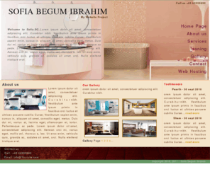 sofia-begum.com: Sofia Begum Ibrahim - A Website Project
