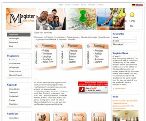 magister.co.za: Startseite

