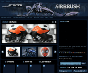 airbrush-bodypaint.com: Airbrushed helmets & motorcycles
Airbrushed helmets & motorcycles