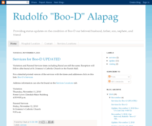 boodalapag.com: Rudolfo "Boo-D" Alapag
