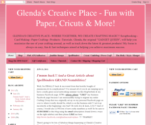 glendascreative.net: Blogger: Blog not found
Blogger is a free blog publishing tool from Google for easily sharing your thoughts with the world. Blogger makes it simple to post text, photos and video onto your personal or team blog.