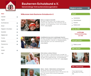 bauherren-schutz-bund-ev.net: Bauherren Schutzbund e.V. -  Willkommen beim BSB e.V.
Der Bauherren-Schutzbund e.V. ist seit 15 Jahre eine gemeinnützige Verbraucherschutzorganisation, Baupartner, Baurecht, Bauvorhaben, BSB, Neubau,